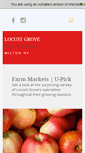 Mobile Screenshot of locustgrovefruitfarm.com